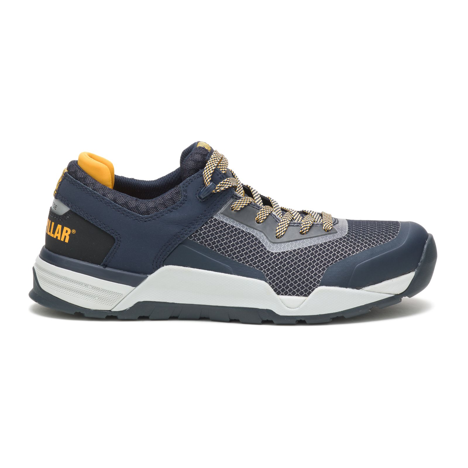 Men's Caterpillar Bolt Alloy Toe Trainers Blue Ireland FQSX32405